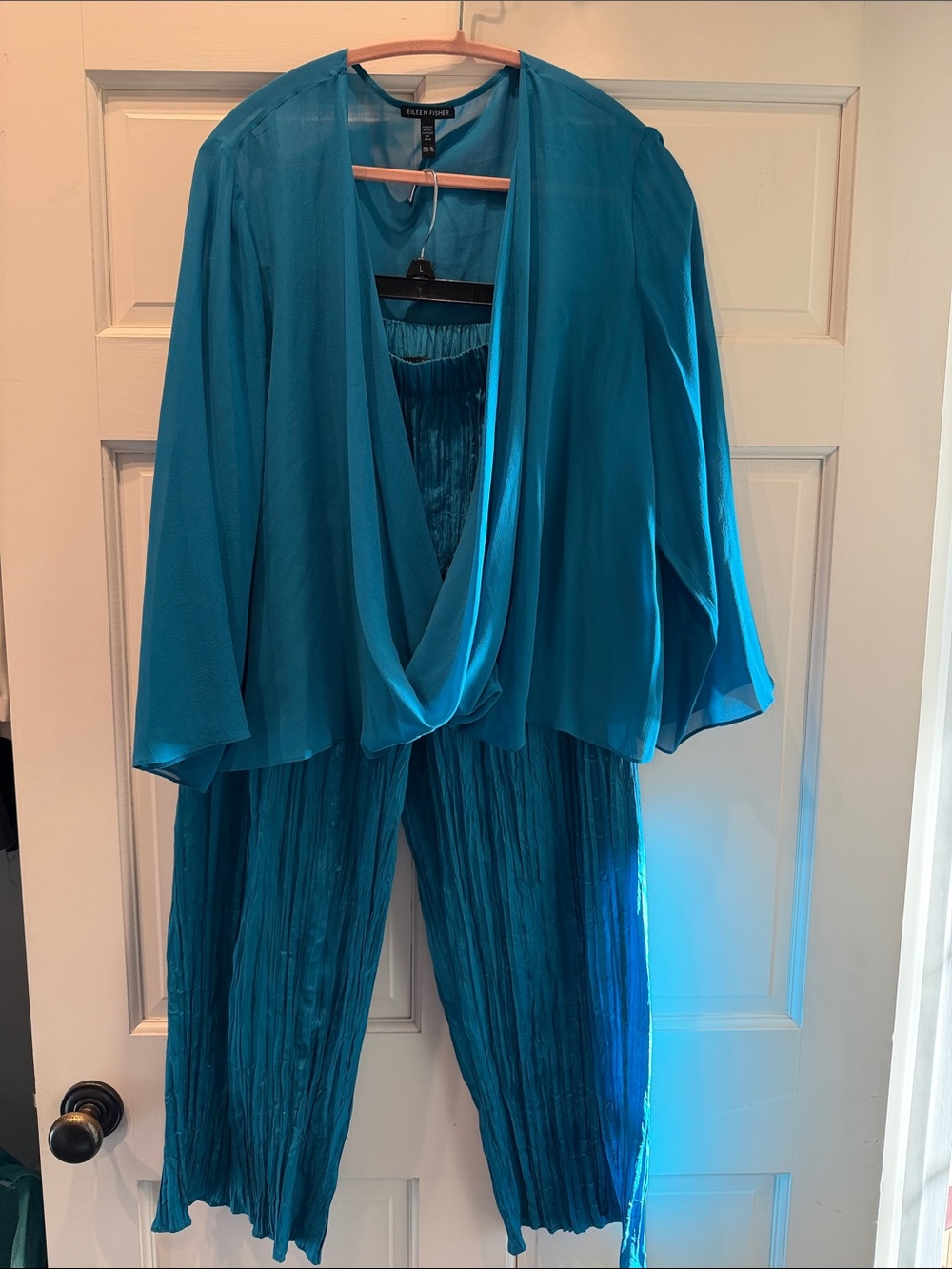 Eileen Fisher Teal Set